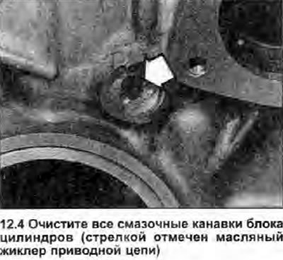 4. После еще раз очистите все смазочные отверстия…