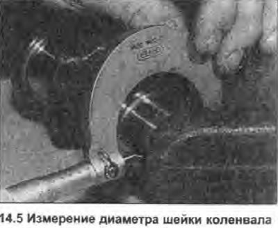 5. С помощью микрометра измерьте диаметр коренных…