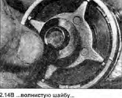 14. Освободите стопорное кольцо, и достаньте…