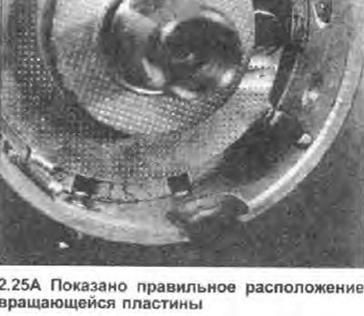 g) Установите новую прокладку с обратной стороны…
