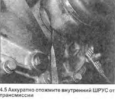 5. Втолкните подходящий плоский стержень между…