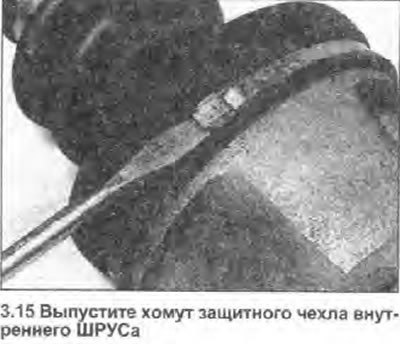 15. Распустите или перережьте хомуты резинового…