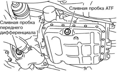 6. Заведите под поддон сливную емкость и весь…