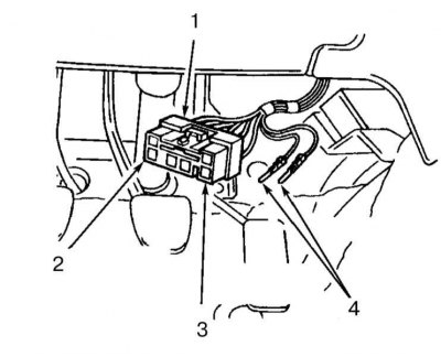 1. Отыщите диагностический разъем ABS.