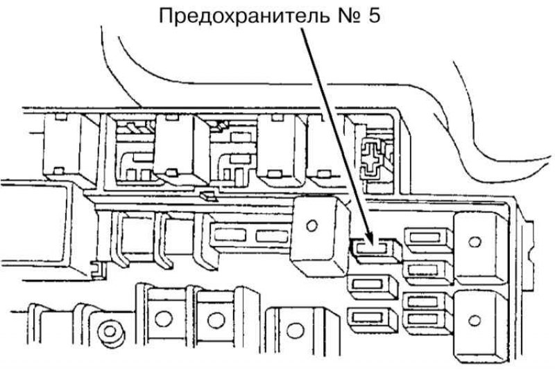 Субару форестер sf5 предохранители схема