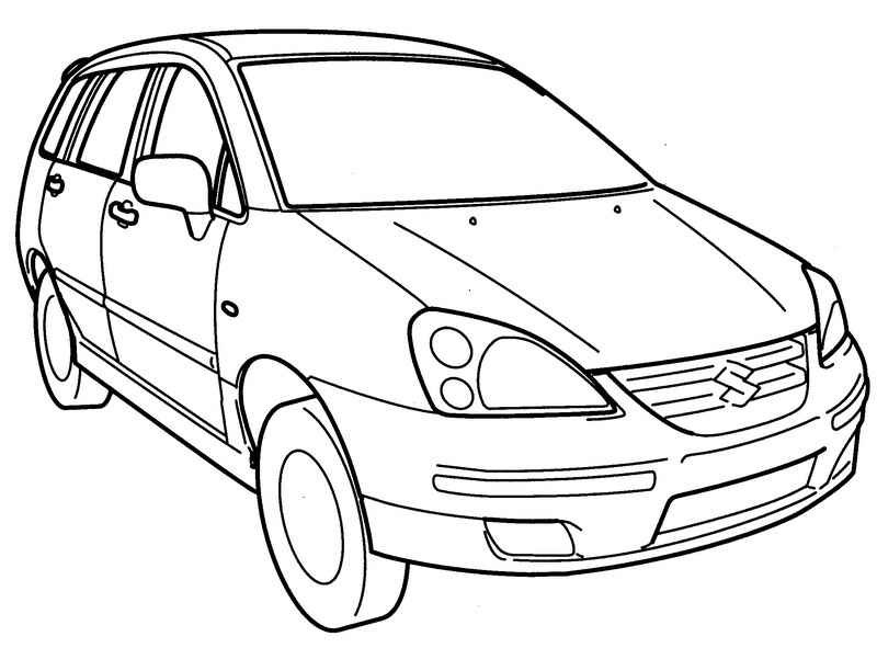 Рис. 1.2. Внешний вид автомобиля Suzuki Liana…