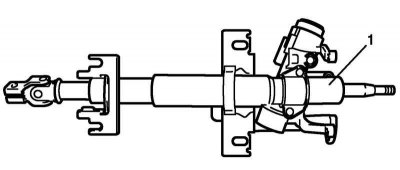 Рис. 5.27. Рулевая колонка