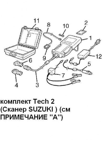 Примечание. «A»: этот комплект включает следующие…