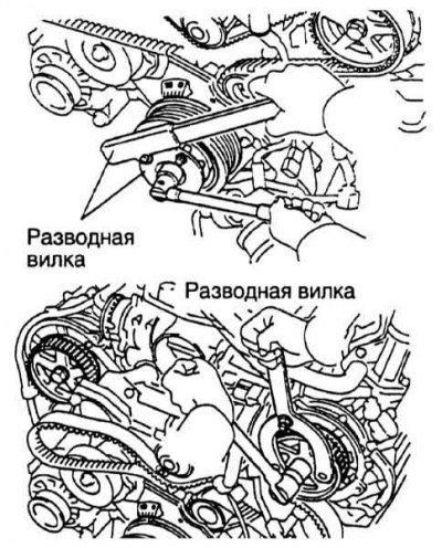 20. Для снятия зубчатых колес распределительных…
