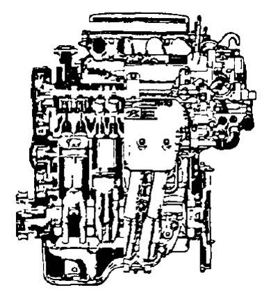 Двигатель 3S-GE.