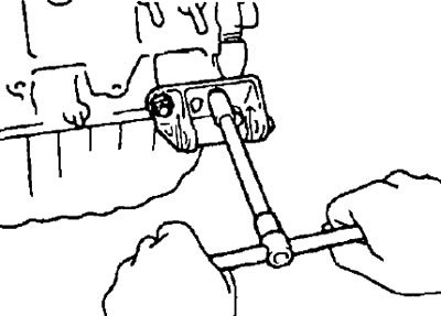 Момент затяжки:4E-FE — 25 Нм5E-FE — 18 Нм