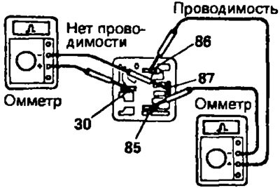 в) Омметром проверьте проводимость между выводами…
