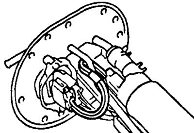 a) (3S-FE, 4S-FE, 5E-FE) Отсоедините проводку…
