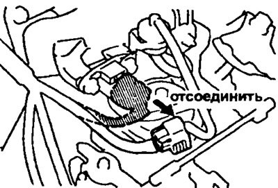 б} Включите зажигание.