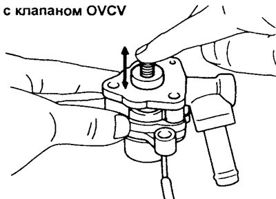 а) Проверьте клапан OVCV, проверив состояние…