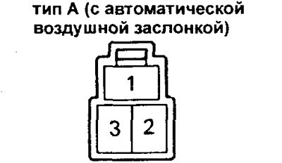 а) (Для двигателей с автоматической воздушной…
