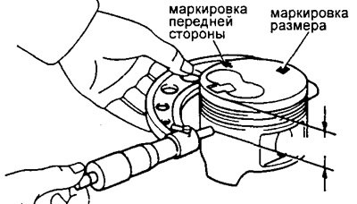 а) Используя микрометр, измерьте диаметр поршня…