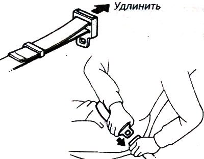 При фиксации язычка в замке будет слышен щелчок.…