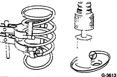 Установить нижнюю опорную чашку и сжатую винтовую…