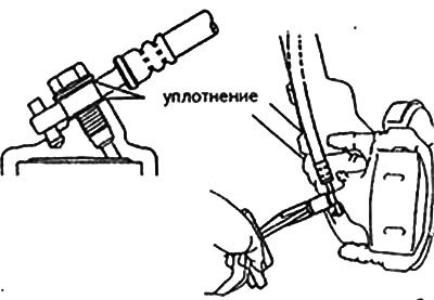Внимание: Если отсоединялся тормозной шланг,…