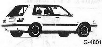 Liftback (комби) с 5/83 до 4/87 г. выпуска