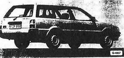 Corolla Tercel 4x4. (4WD, полноприводная) с 2/88…