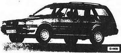 Corolla Tercel 4x4. (4WD, полноприводная) с 2/88…