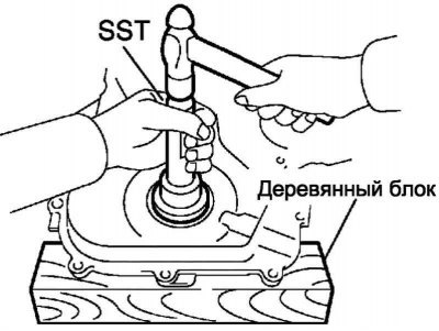 Рис. 2.148. Запрессовка нового сальника