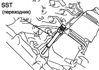 Рис. 2.321. Установка переходника