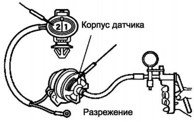 Рис. 2.486. Подключение нагнетателя