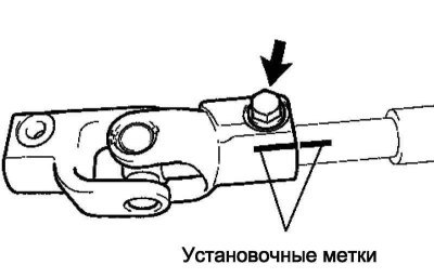 Рис. 5.26. Метки взаимного положения шлицевого…