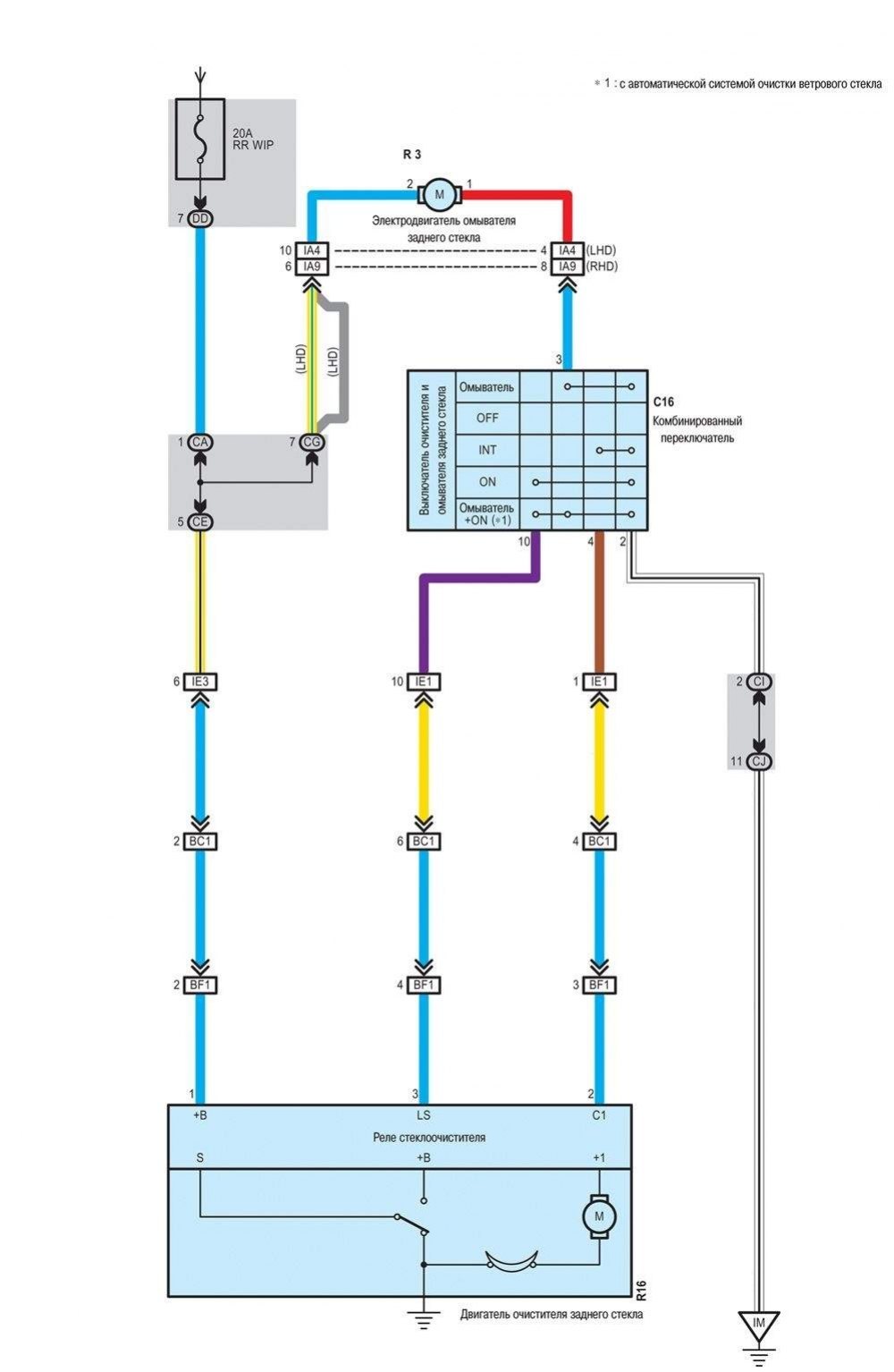 Тойота стеклоочистители электросхема. Камри 2006 года омыватель ветрового стекла электросхема. Toyota funcargo схема электрооборудования. Схема дворников тойота. Схема дворников тойота виш.