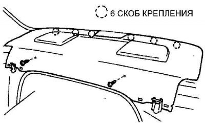 1. Снимите обивку двери или спинку заднего…