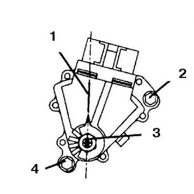 1. Установочная линия; 2. Болт; 3. Прорезь; 4.…