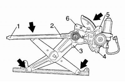 5. На моделях Camry (стеклоподъемник типа…