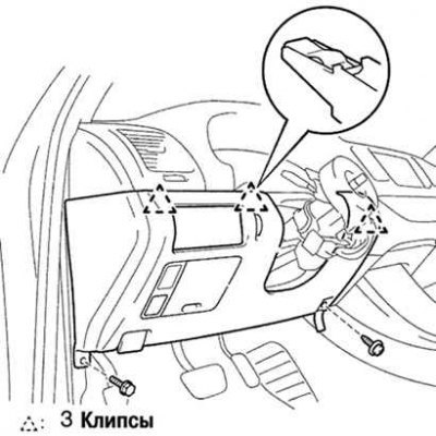 Рис. 5.24. Крепление нижней отделочной панели со…