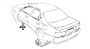 Открыть статью Регулировка углов установки задних колес (2WD — 4WS)