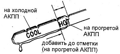 Примечание: не переливайте выше установленного…