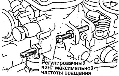 г) Отрегулируйте величину подачи регулировочным…