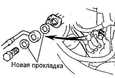 в) Затяните необходимым моментом затяжки.