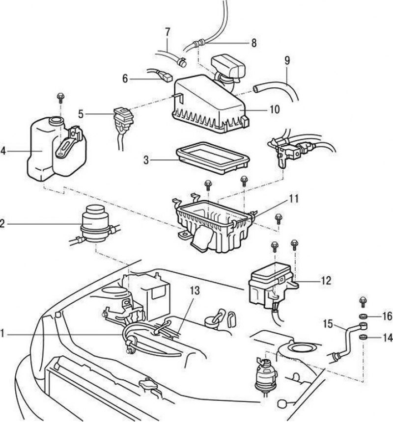 Схема корпуса воздушного фильтра. Топливная система рав 4 1 поколения. Топливная система рав 4 3 поколения. Топливная система рав4 2,2 4 поколения. Топливная система Тойота рав 4 2 поколение.