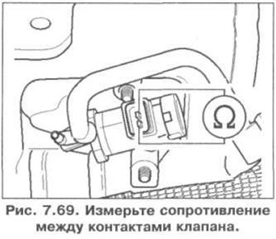 2. Измерьте сопротивление между контактами…