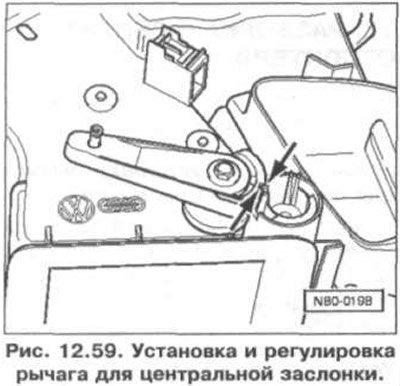 Шестерня центральной заслонки имеет…