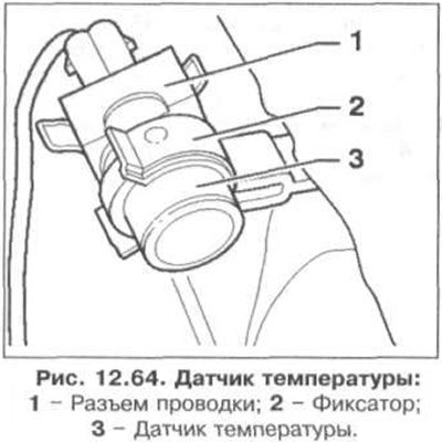 Датчик температуры показан на рис. 12.64.