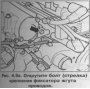 Снятие и установка корпуса распределительных валов