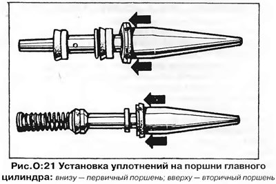 9. Установите новые уплотнения на вторичный…
