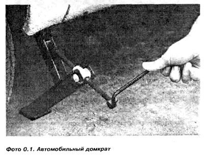 Опустить домкрат и дожать болты до конца…