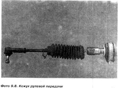 4. Снять зажимы и стащить кожух с рулевой…
