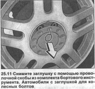 11. Автомобили с заглушкой для колесных болтов.…