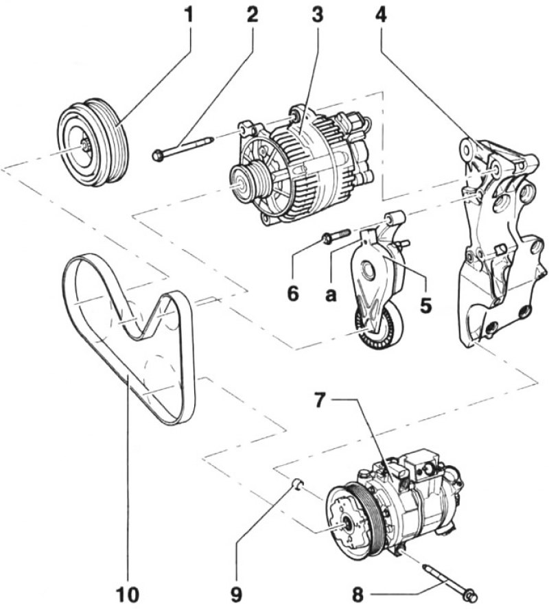 Ремень генератора 1sz схема. Схема установки ремня генератора Фольксваген б 5. Схема ремня генератора Тигуан 1.4. Тигуан схема приводного ремня.